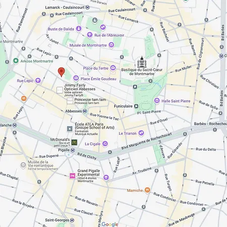 Appartamento Basilique Du Sacre-coeur, 8 Min A Pied Parigi
